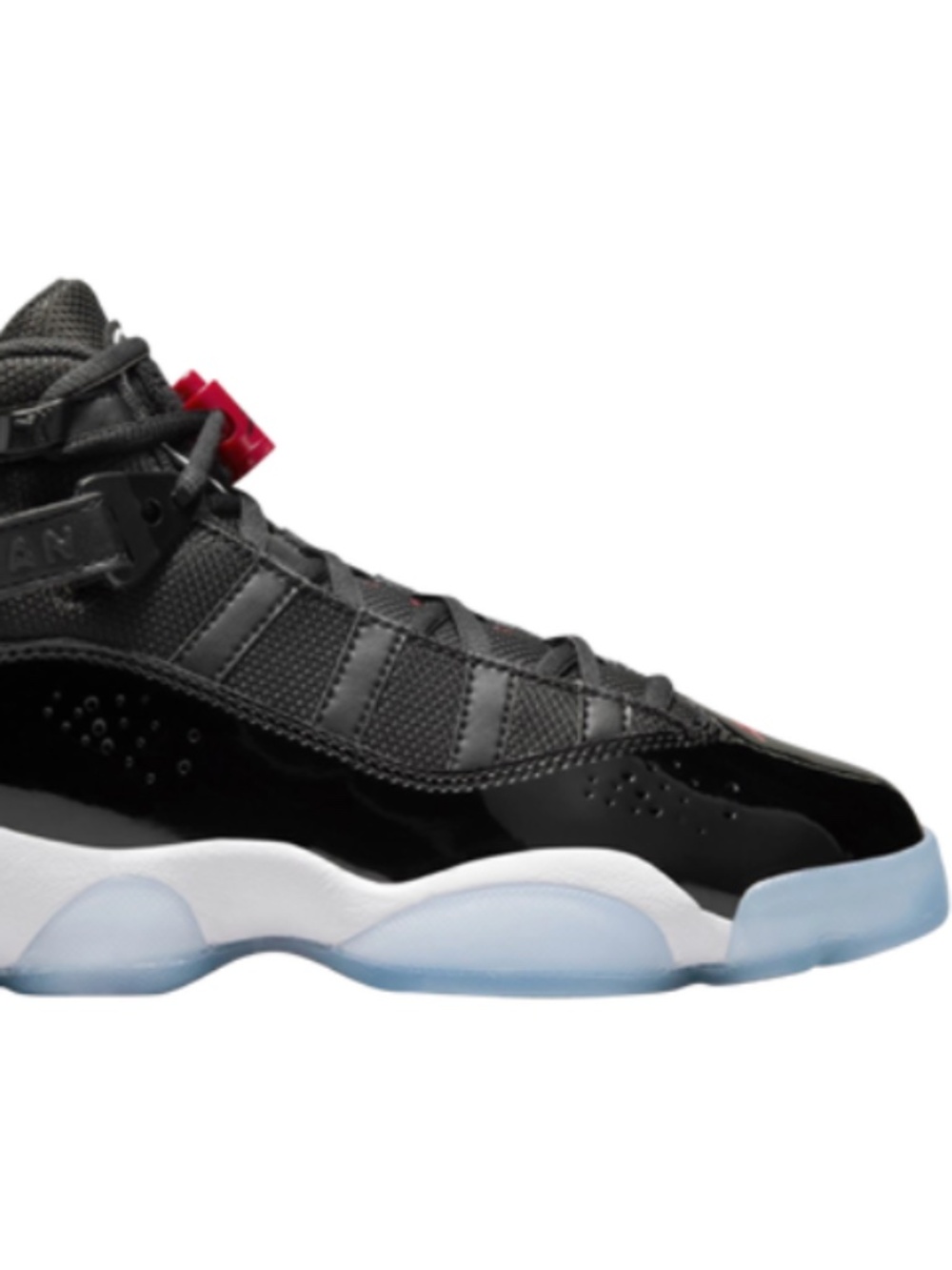 Jordan 6 Rings Black White Gym Red (GS) - UK 5 NWT - Picture 3 of 7